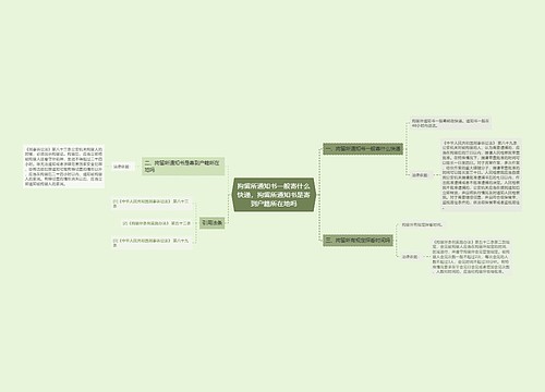 拘留所通知书一般寄什么快递，拘留所通知书是寄到户籍所在地吗