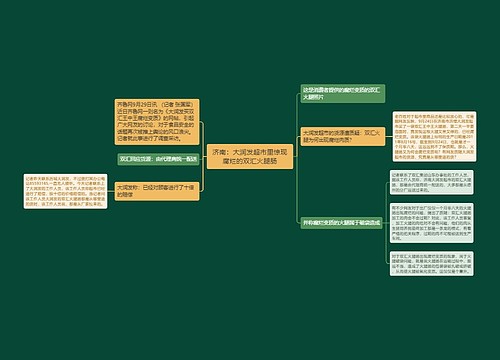 济南：大润发超市里惊现腐烂的双汇火腿肠