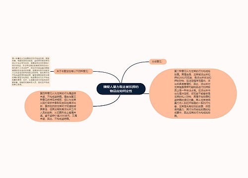 嫌疑人暴力取走被扣押的物品应如何定性