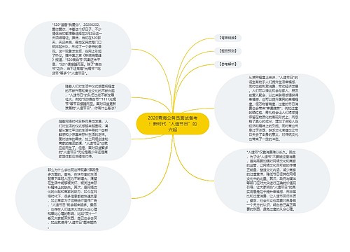 2020青海公务员面试备考：新时代“人造节日”的兴起