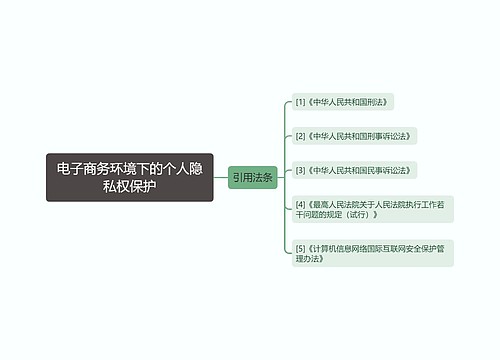 电子商务环境下的个人隐私权保护