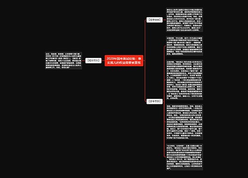 2020年国考面试经验：事实孤儿的权益需要被重视