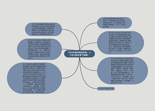 2020年国考面试经验：六个技巧助你拿下国面！