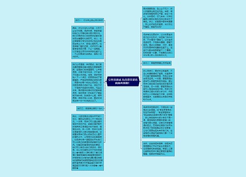 公务员面试 礼仪语言姿态统统有套路！