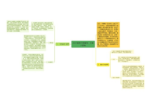 2021国考行测备考：三省六部制