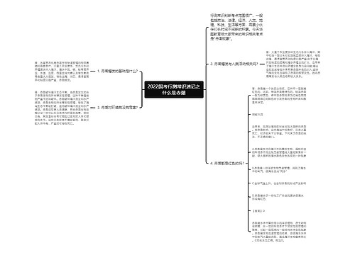 2022国考行测常识速记之什么是赤潮