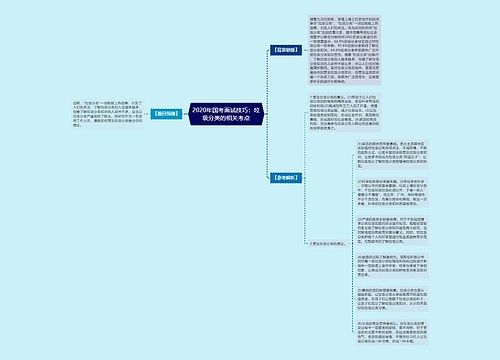 2020年国考面试技巧：垃圾分类的相关考点