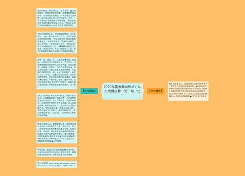 2020年国考面试热点：从火线提拔看“为”与“位”