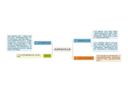 未成年权利与义务