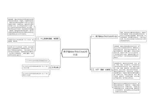 男子强吻女子的行为如何认定