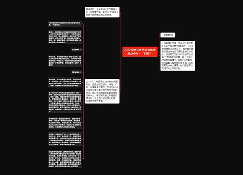 2022国考公务员申论备考观点参考：“问政”