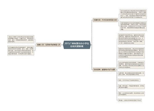 2015广州有望出台小学生在校托管新规