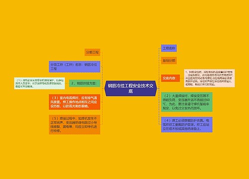 钢筋冷拉工程安全技术交底