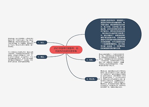 2021年国考行测备考：如何成为行走的汉语字典