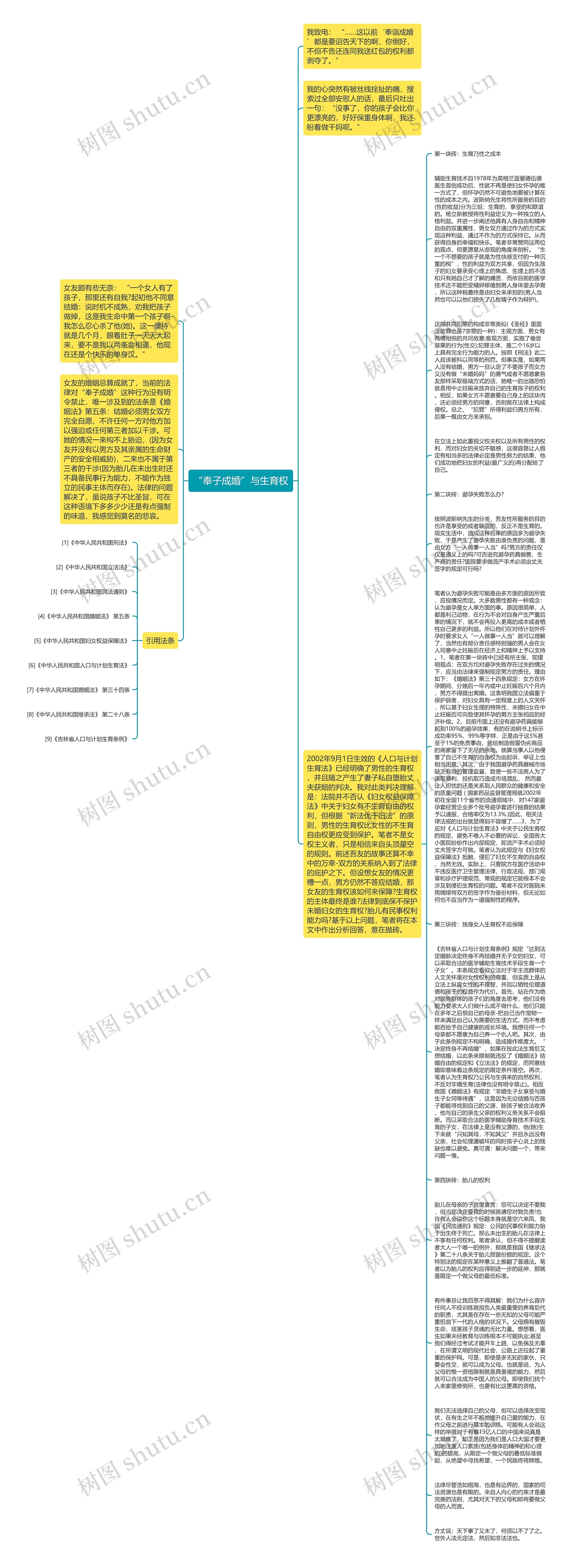 “奉子成婚”与生育权