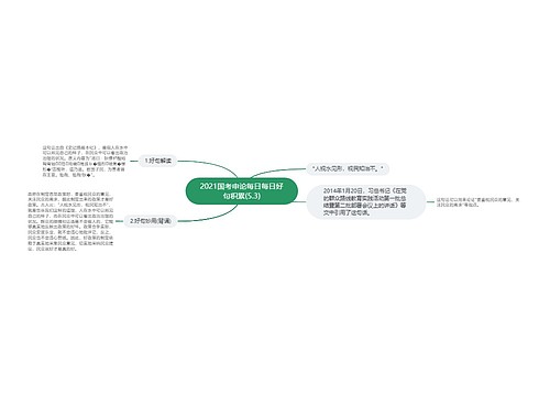 2021国考申论每日每日好句积累(5.3)