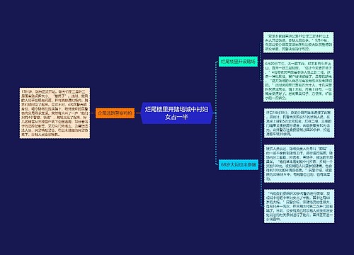 烂尾楼里开赌场城中村妇女占一半