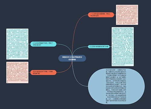 我国农村土地征用制度存在的弊端