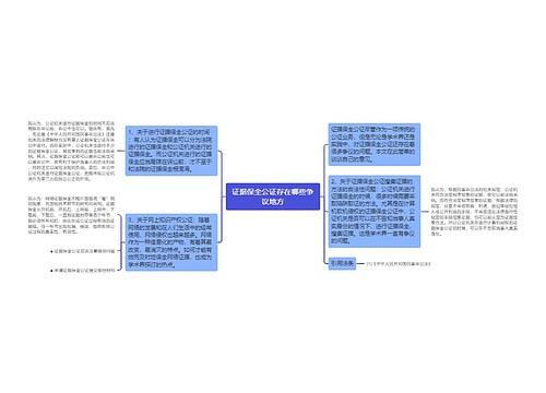 证据保全公证存在哪些争议地方