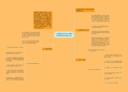 公共基础知识考点:夫妻关系存续期间的债务认定