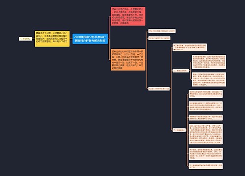 2020年国家公务员考试行测资料分析备考解决对策