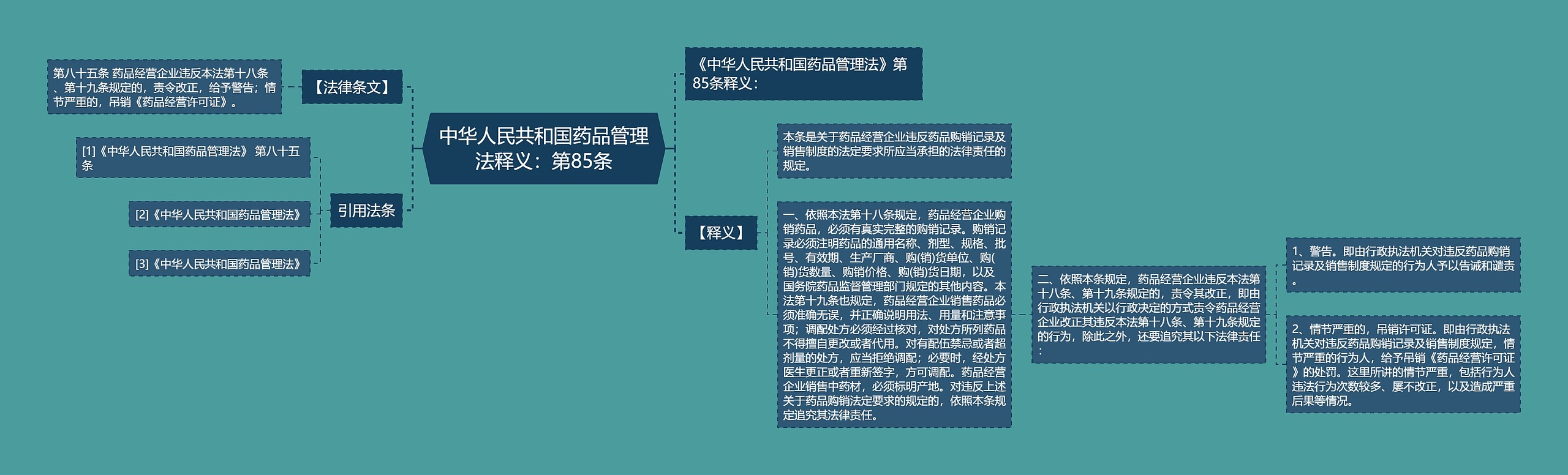 中华人民共和国药品管理法释义：第85条