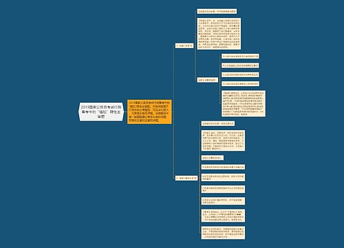 2019国家公务员考试行测备考中的“尴尬”隐性主旨题