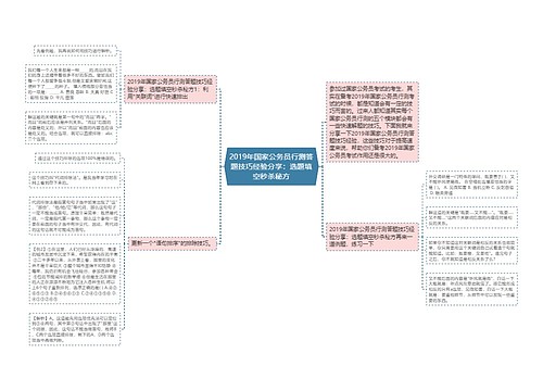 2019年国家公务员行测答题技巧经验分享：选题填空秒杀秘方