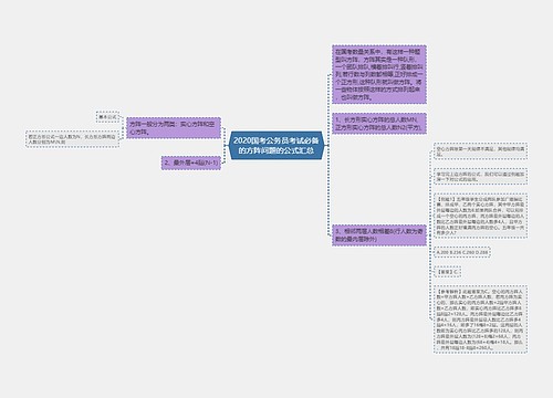 2020国考公务员考试必备的方阵问题的公式汇总