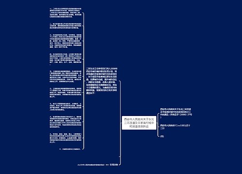 西安市人民政府关于东北二环匝道及辛家庙村城中村改造项目拆迁