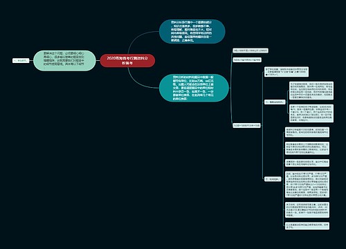 2020青海省考行测资料分析备考