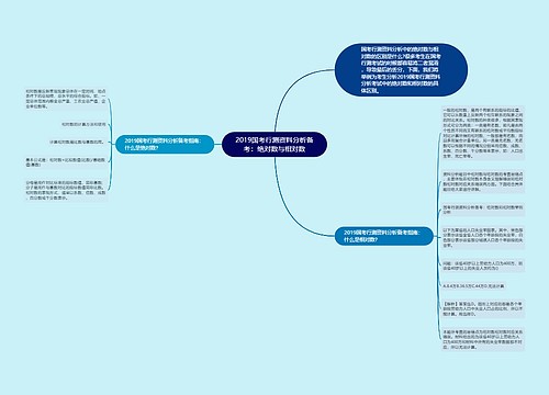 2019国考行测资料分析备考：绝对数与相对数