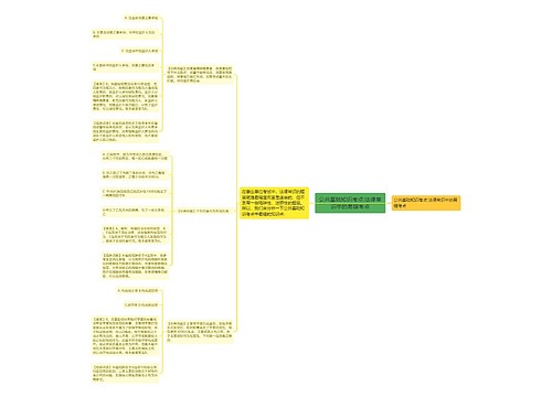 公共基础知识考点:法律常识中的易错考点