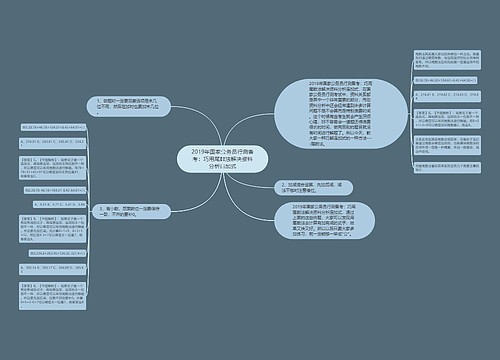 2019年国家公务员行测备考：巧用尾数法解决资料分析连加式