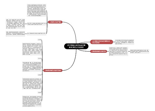 2019国家公务员考试行测备考:常识之文化知识