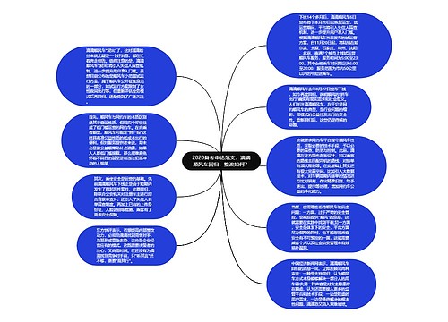 2020备考申论范文：滴滴顺风车回归，整改如何？