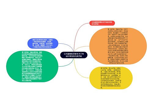 公共基础知识备考:关于考试中常见的几类矛盾