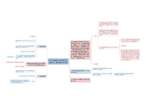 2019年国家公务员考试行测技巧：隔年增长及计算