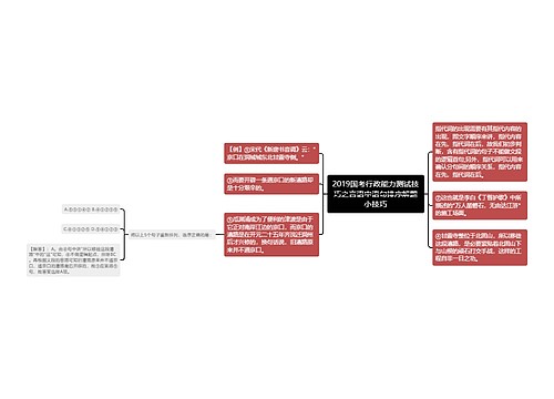 2019国考行政能力测试技巧之言语中语句排序解题小技巧