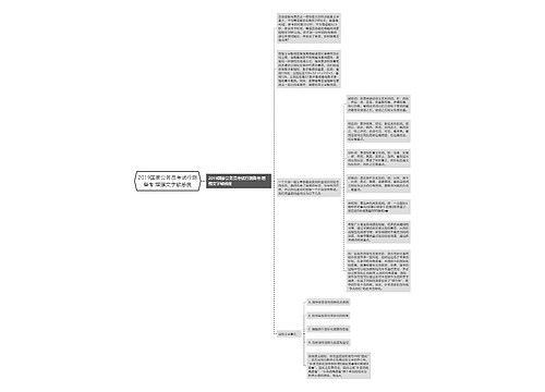 2019国家公务员考试行测备考:增强文字敏感度