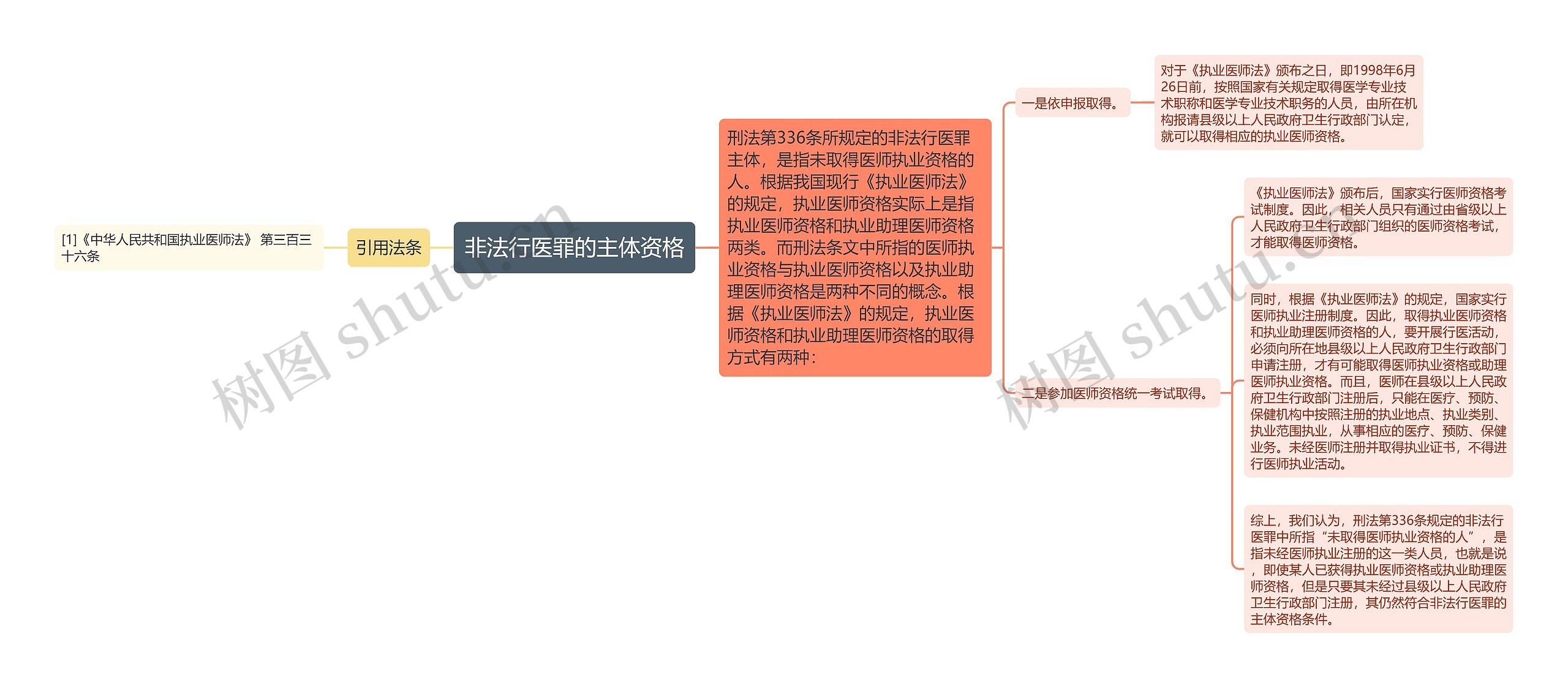 非法行医罪的主体资格