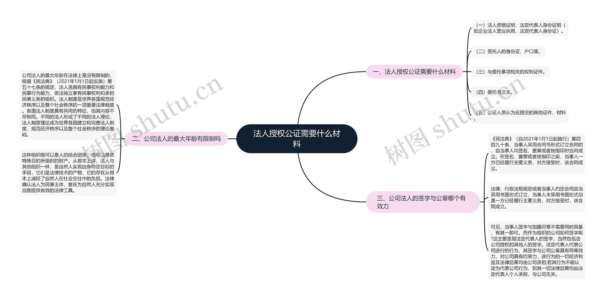 法人授权公证需要什么材料