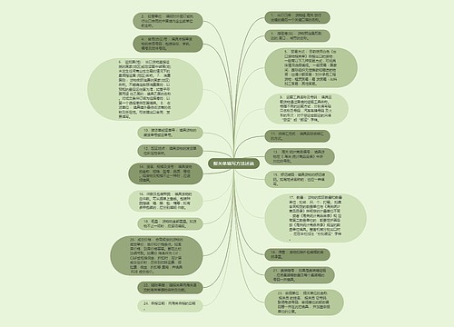 报关单填写方法述说