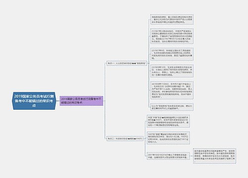 2019国家公务员考试行测备考中不能错过的常识考点