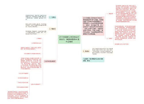 2019年国家公务员考试行测技巧：掌握读题顺序 提升正确率