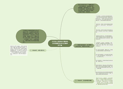 2020年宁夏省考行测资料分析把握好时间与正确率的平衡