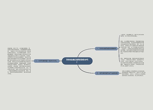 刑拘批捕后能取保候审吗？