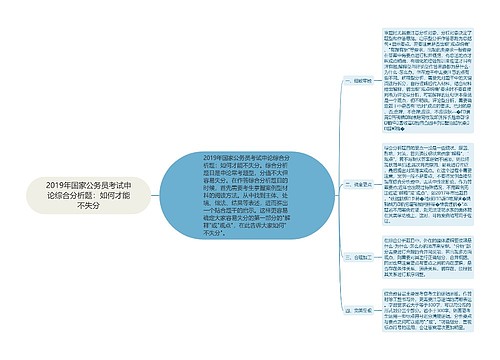 2019年国家公务员考试申论综合分析题：如何才能不失分