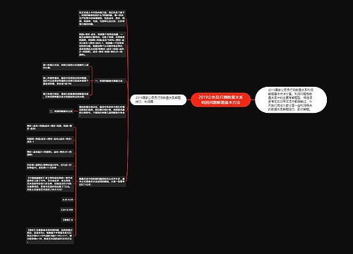 2019公务员行测数量关系利润问题解题基本方法