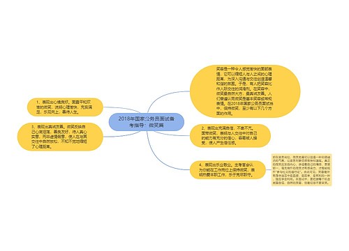 2018年国家公务员面试备考指导：微笑篇